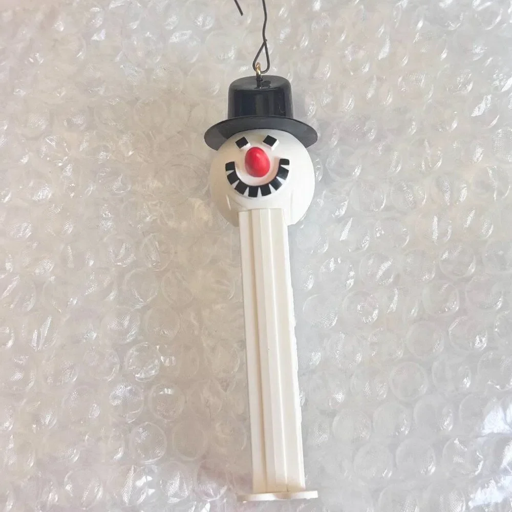 Pez Collectors Store Hallmark Keepsake Snowman Pez Ornament 1996